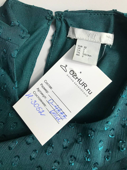 Платье H&M для корпоративных танцев, маркировка 32, визуально на 38 размер