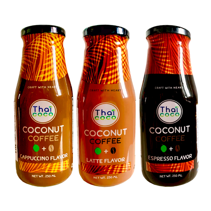 Кофе кокосовый Эспрессо Thai Coco Coconut Coffee Espresso Flavor 250 мл