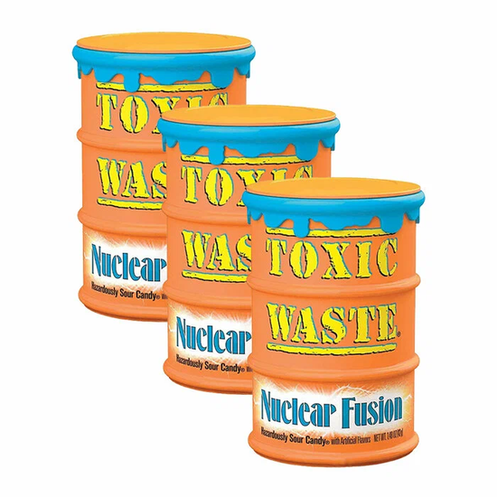 Кислые леденцы Toxic Waste Orange Drum (оранжевая бочка), 42 г (США)