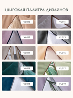 Комплект постельного белья на резинке Сатин Velouria Luxe с Одеялом VLR019