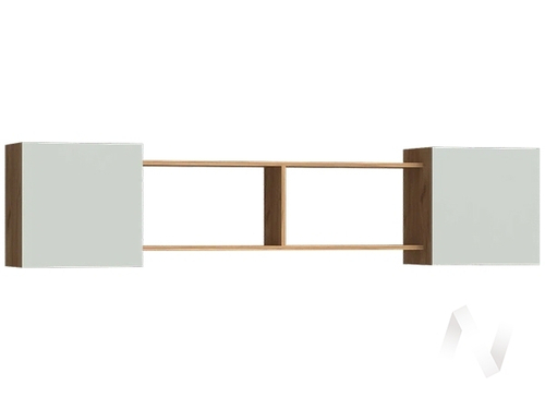 Антресоль Детская Челси Color (дуб крафт/мята темная)