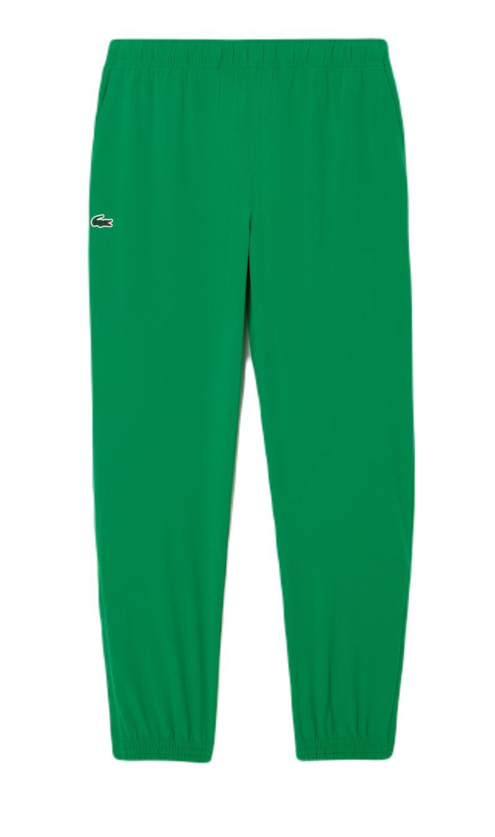 Мужской теннисный костюм Lacoste Tennis x Novak Djokovic - белый, зеленый