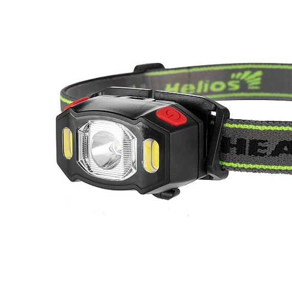 Фонарь налобный 80 LM, IPX4, 2xAAA (HS-FN-3096) Helios