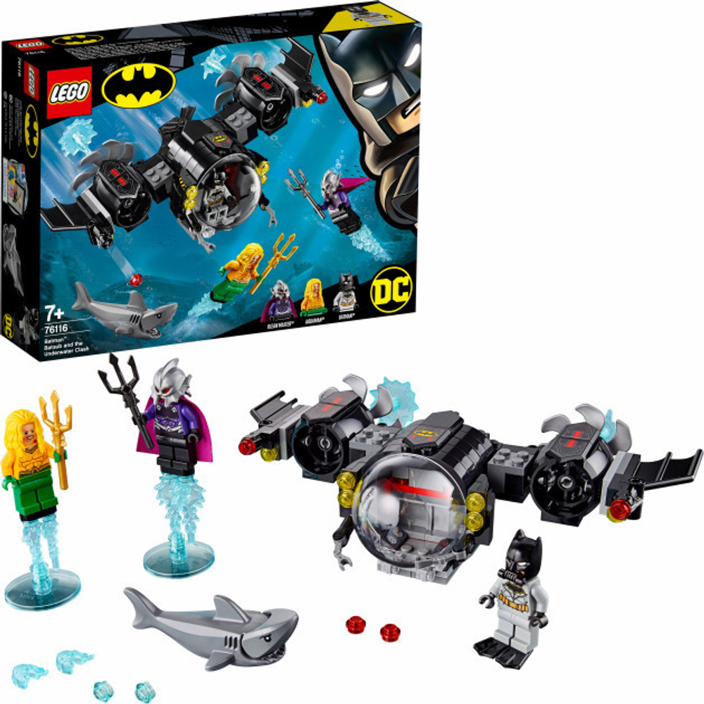 LEGLEGO Super Heroes: Подводный бой Бэтмена 76116 — Batsub and the Underwater Clash — Лего Супер Герои ДиСиO Super Heroes: Подводный бой Бэтмена 76116 — Batsub and the Underwater Clash — Лего Майнкрафт