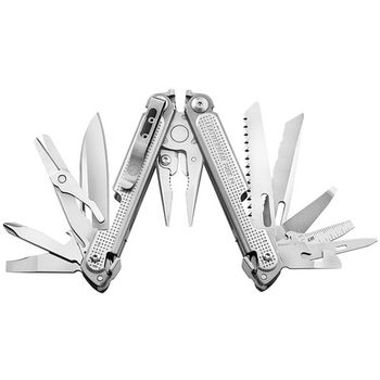 Мультитул Leatherman Free P4 100 мм 21 функция серебристый (832642)