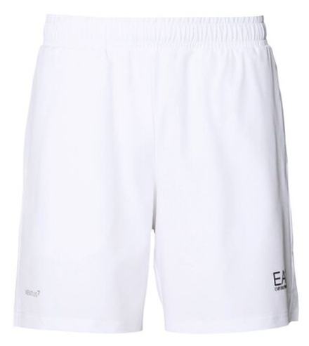 Теннисные шорты EA7 Man Woven - White