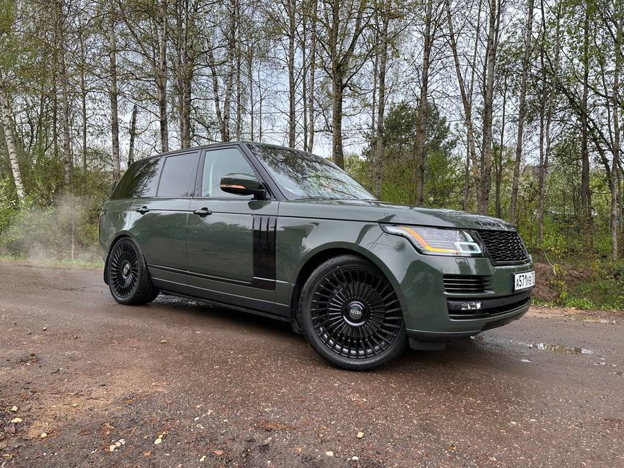 Range Rover в цветной полиуретан Carbins PPF Black Olive 🫒 CR-16D