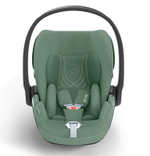 Коляска 3 в 1 Cybex Priam IV Chrome Brown complete и автокресло Cloud T i-Size Leaf Green Plus Cozy Beige