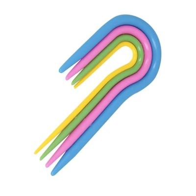 Набор спиц вспомогательных для вязания кос, 4 шт