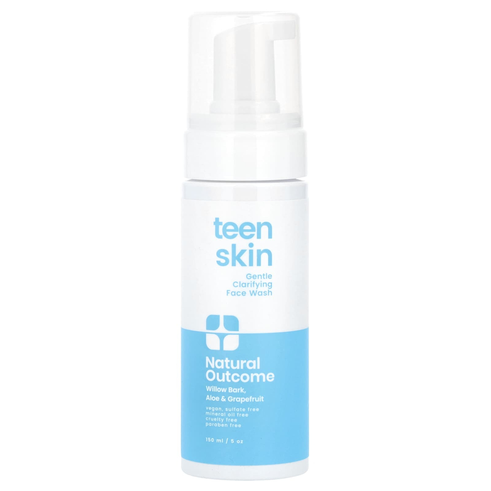 Natural Outcome, TeenSkin, мягкое очищающее средство для умывания, 150 мл (5 унций)