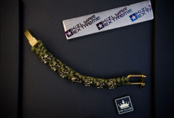 Винтажный Браслет c черепами