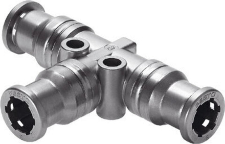 CRQST-16 Тройник с цанговым зажимом