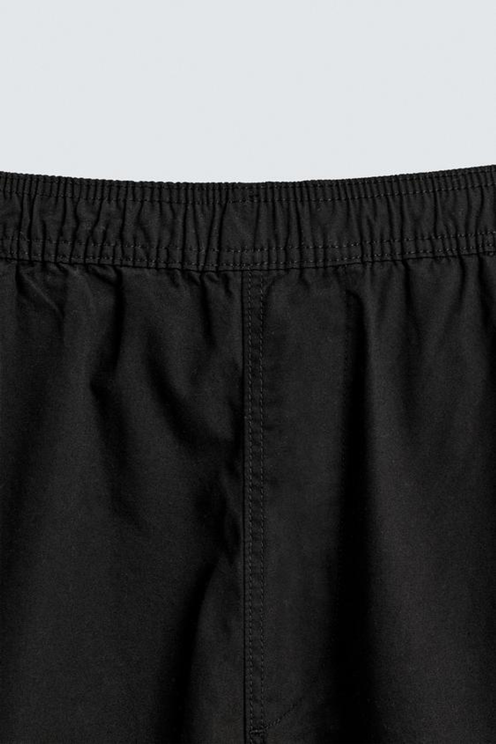 ZARA БРЮКИ BALLOON FIT С ЗАЩИПАМИ, ЧЕРНЫЙ