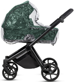 Детская коляска Tutis Mio 3 Plus Essential New 4 в 1 с автокреслом Elo Lux EduSky Black и базой 1622240 Pacific Green