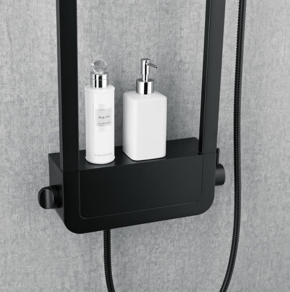 Душевая стойка Black&White Seasons 1020W0 Velvet Black