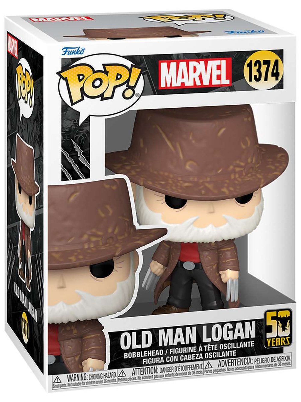 Фигурка Funko POP! Bobble Marvel Wolverine 50th Old Man Logan (1374) 77435