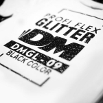 Пленка PROFI FLEX Glitter (DMGL-09) Black, 1м