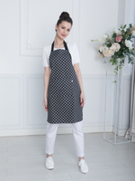 Поварской фартук в клетку Ф-208 MediS.moda