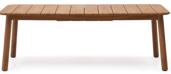 Раздвижной стол Turqueta из массива тикового дерева, 220 (294) x 100 см Испания 