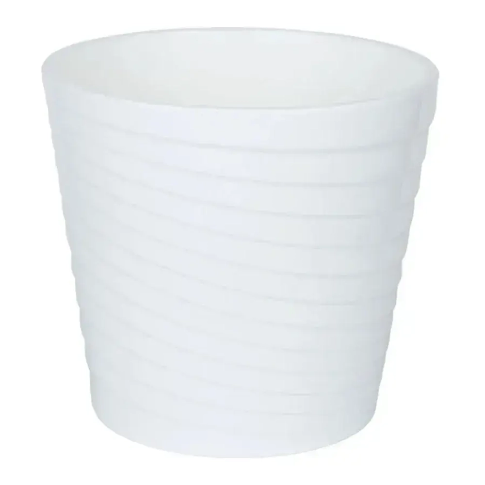 Горшок цветочный Верона 1,65 л белый