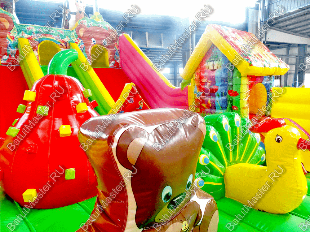 Коммерческий батут "В погоне за медведем 2"