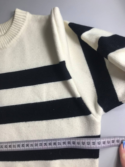 Джемпер Maag в крупную полоску, маркировка S, визуально на 44 размер