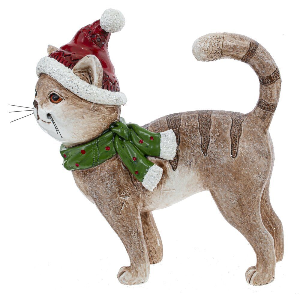 GAEM Фигурка декоративная "Кот", L15 W6 H15,5 см, 2в.