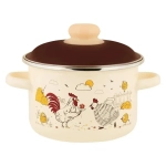 Кастрюля эмал цил Подворье 2,0л ТМ Appetite