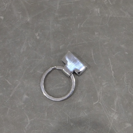 Брелок латунь (никель)