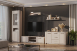 Модульная стенка в гостиную со шкафом Меланж 346х40х210 см