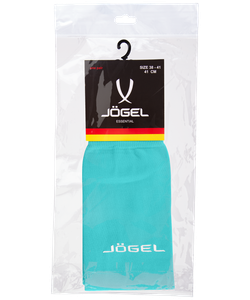 Гетры футбольные Essential JA-006, бирюзовый/серый