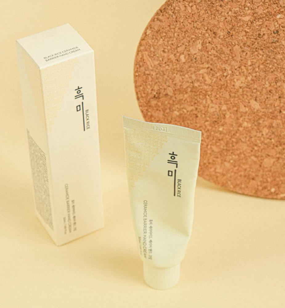 Black Rice Ceramide barrier hand cream 50 ml. Black Rice Ceramide barrier hand cream 50 ml.