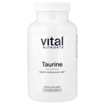 Vital Nutrients, таурин, 120 веганских капсул (1000 мг в 1 капсуле)