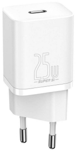 Зарядное устройство Baseus CCSP020102 USB Type-C белый