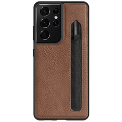 Чехол Nillkin Leather Case  для Samsung Galaxy S21 Ultra