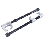 МАСТАК (100-05300) Стяжка амортизаторных пружин, 300 мм, кованная, одинарный крюк, 2 предмета