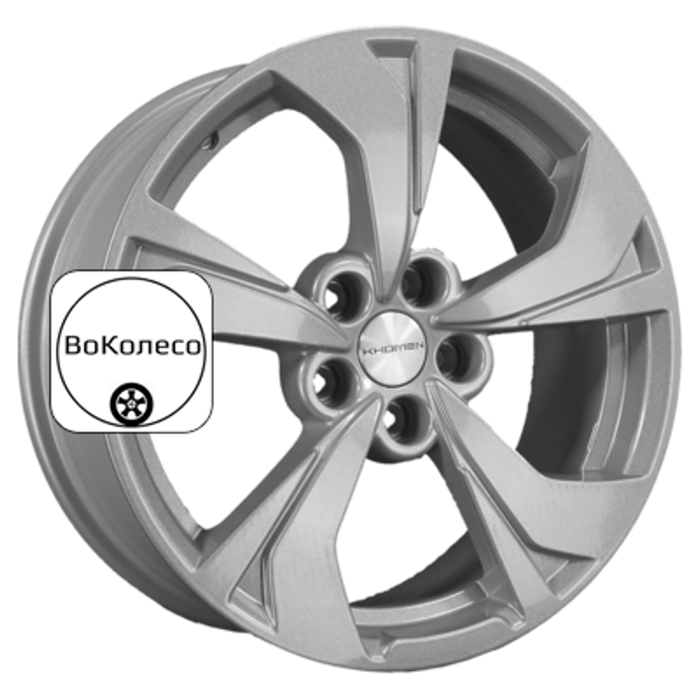 7x17/5x114,3 ET37 D66,5 KHW1718 (Jolion) F-Silver Khomen Wheels