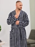 Халат мужской Сильвестр-2 Виотекс ТЁМНО-СИНИЙ