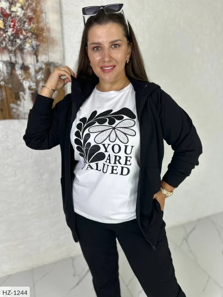 Костюм тройка HZ-3287 Фабрика Моды