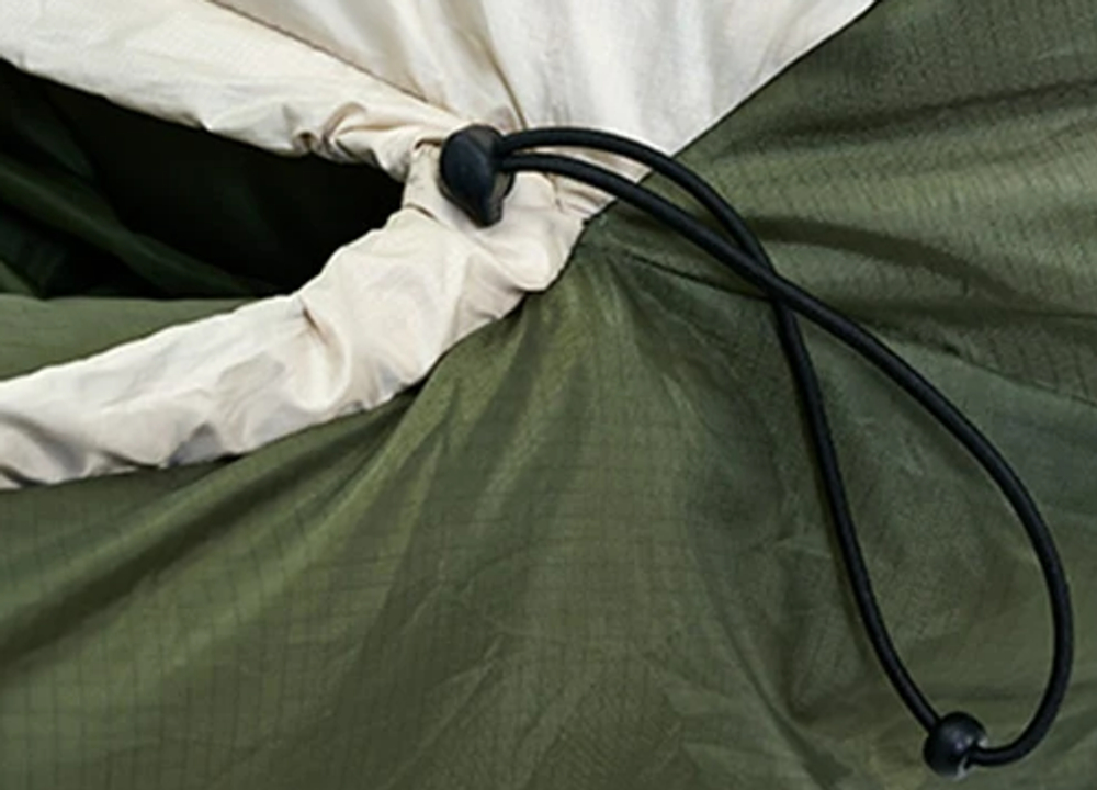 Мешок спальный Naturehike XR1500, 226х85 см, (правый) (ТК: -25C), бежево-коричневый