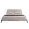 Кровать Angel Cerda 7155 из серой ткани