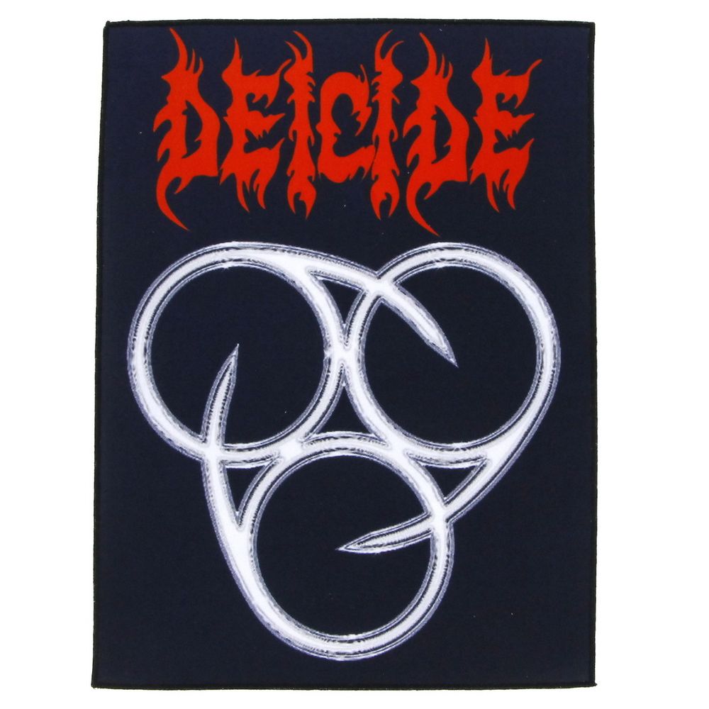 Нашивка спиновая группы Deicide