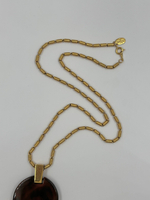 Кулон с коричневым пластиком Givenchy