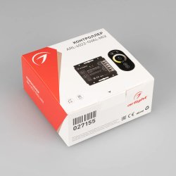 Контроллер ARL-4022-OVAL-MIX Black (12-24V, 2x10A, ПДУ, RF) (Arlight, IP20 Металл, 3 года) 027155