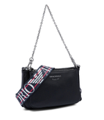 Кожаная сумка через плечо + поясная сумка Emporio Armani - черный(Y3H317 Y478E)