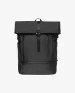 Рюкзак Молодость Roll Top Tech Leather черный