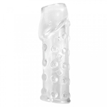 Насадка на пенис с рельефной поверхностью Pretty love, прозрачная