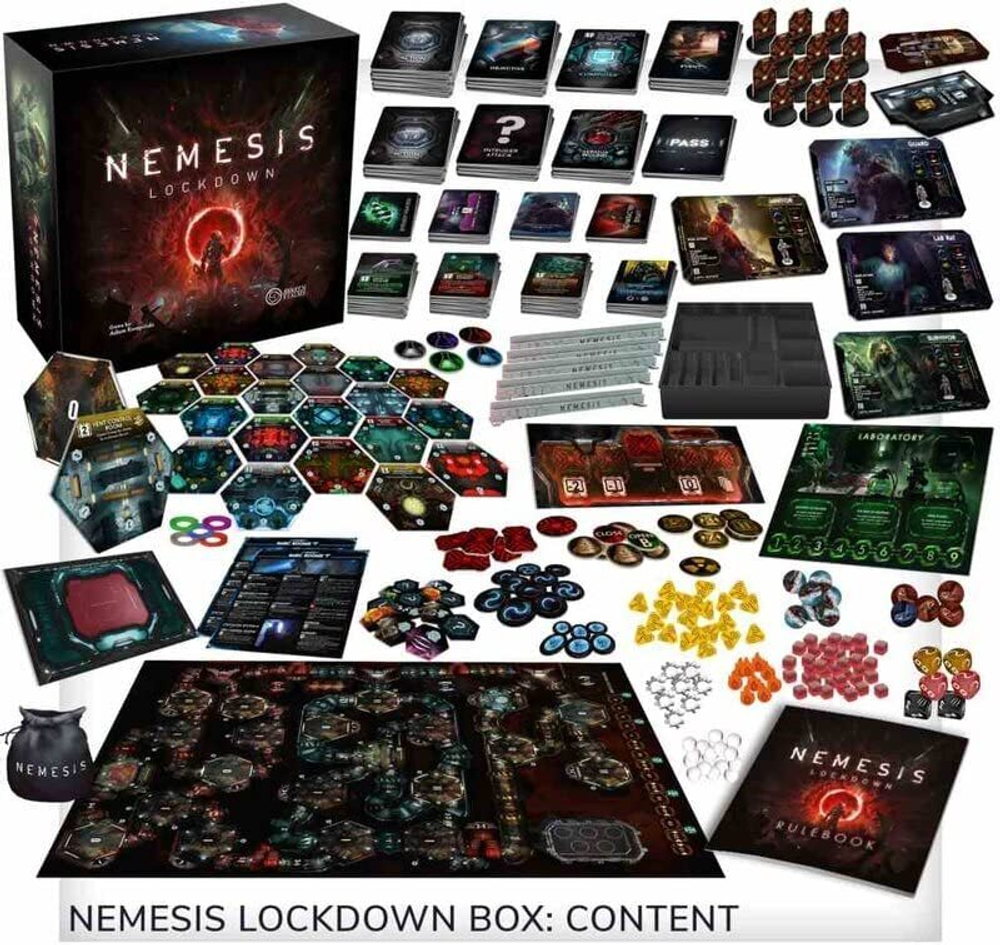 Nemesis: Lockdown на английском языке