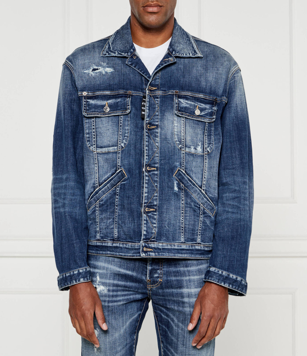 Джинсовая куртка Kaban Dsquared2 - голубой(S79AM0070 S30664)