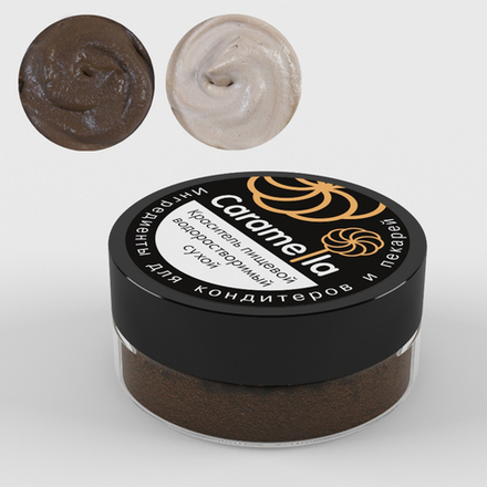 Краситель сухой водорастворимый Caramella Коричневый 20 г